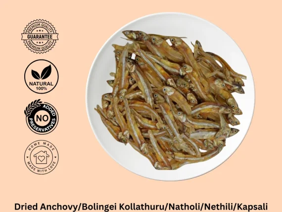 Dried Anchovy, Bolingei Kollathuru, Natholi, Nethili, Kapsali