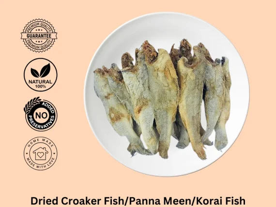 Dried Croaker Fish, Panna Meen, Korai Fish