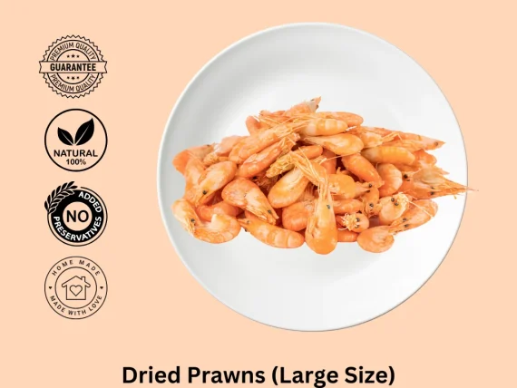Dried Prawns (Large Size)