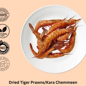 Dried Tiger Prawns, Kara Chemmeen