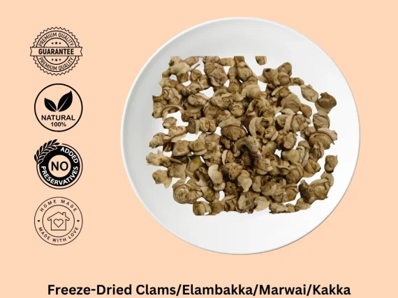 Freeze Dried Clams Elambakka Marwai Kakka