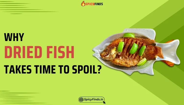 Why dried fish takes time to spoil – preserved with low moisture and high salt content